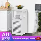 Bathroom Toilet Cabinet Storage Shelf Laundry Cupboard Holder Home Furniture AU