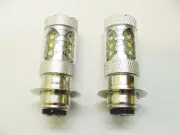 For Kawasaki KAF950 Mule 3010 Super White LED 80W Headlights 2004 2007 2008 2009