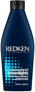 Redken Color Extend Brownlights Blue Toning Conditioner (Anti-Brass For Natural and Highlighted Brunettes) 250ml/8.5oz