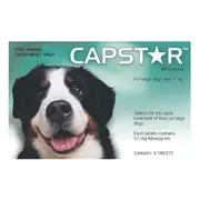 Capstar for Large Dogs over 11 Kg Green Pack 12 tablets