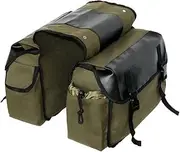 30L ycle Back Packs Mountain Bike Rear Seats Shelf Bag ycle dle Bag Riding Back Bag Large Capaci Bag Storage Bag Khaki