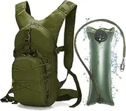RAPIDSKY Tactical Hydration Backpack 3L, Lightweight Water Bag Hydration Pack, Hiking Backpack with Water Bladder for Men Women,for Cycling, Running, Hunting