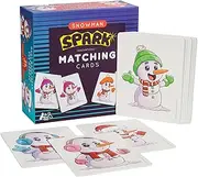 SPARK INNOVATIONS Snowman Matching Card Games, Kids Memory Game, Family Fun, Picture Cards, Preschool Activities, Great Christmas Game