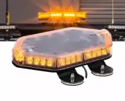 NanoFlare NFMB40 12" 40W AMBER LED Strobe Mini Light Bar for Tow Truck Vehicle N