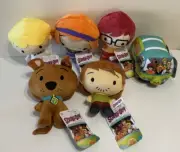 New Scooby Doo Chibi 7” Plush Full Set Of 6 Toy Factory Rare 2024