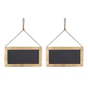 2PK Amalfi Fairhaven 58cm Wall Hanging Blackboard Home/Kitchen Notes Cafe/School