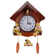 Elegant Wall Mounted Cuckoo Clock with Reliable Timekeeping Functionality