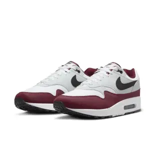 【NIKE 耐吉】AIR MAX 1 男 休閒鞋 運動鞋 白灰紅(FD9082106)