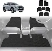 Outback GT 6D Diamond Custom-Fit Car Floor Mats, Compatible with Nissan X-Trail 2014-2022 | Heavy Duty | Anti-Slip | All Weather Protection | Car Accessories