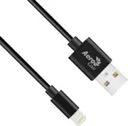 Aerocool Premium MFI 8-Pin USB to Lightning Cable Black - 1 meter