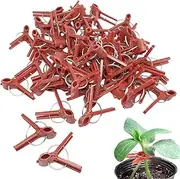 SHWING Cucumber Support Clips - Vegetable Graft Garden Plants Multifunctional Clips Support - Gardening Tool, Garden Trellis Clips for Supporting Straightening Plant Stems Stalks and Vine