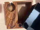 IKAPE V2 Espresso Knock Box, 58MM Espresso Coffee Organizer Box Tamper Station