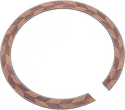 BESTonZON Guitar Soundhole Decal Wood Design Sticker for Acoustic Guitars Easy Application Enhance Sound Resonance