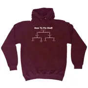 How To Fix Stuff - Funny Novelty Hoodies Hoodie
