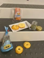 Bagels With Salmon And Capers for Barbie Size Dolls