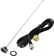 [HYS] TCJ-N1 VHF NMO 136-174 Mhz Mhz Mobile Vehicle FM Tranceiver 2M Antenna with 13 ft RG58 Coax Cable NMO to UHF PL259 Connector for Yaesu Kenwood HYT Vertex Icom Mobile Radios