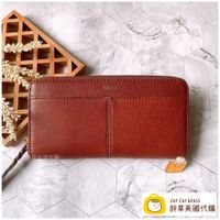 【現貨】Fossil Tara wallet 長夾 拉鍊零錢 皮夾 女夾 錢包