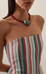 [Julietta] Exclusive Sardinia Carnelian Shell Necklace