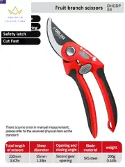 Pruning Shear Garden Tools Labor Saving Scissors Gardening Plant Sharp Branch Pr
