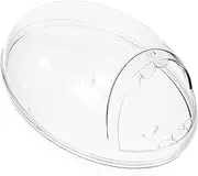 SEWOART Large Guinea Pig Bathtub Hamster Toilet Clear Rat Bath Box with Skid Bottom Removable Lid for Easy Cleaning Suitable for Small Animals Like Chinchillas and Hamsters