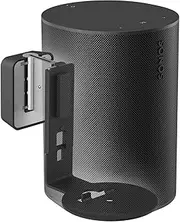 Vogel's SWM 4111 Speaker Wall Bracket for Sonos ERA 100, Max. 11 lbs (5 kg), Tiltable -30º/+30º, Swivels up to 70º (Left/Right), Black, 1 Bracket
