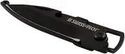 SWISS+TECH ST45019 4-in-1 Stainless Steel Black Mini Folding Knife (Single Pack)