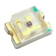 Reel of 4000 Dialight SMT LEDS 570 nm, 20 mA, 11.7 mcd, Case 0603 # 597-5412-407