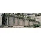 Woodland Scenics C1159 N Gauge Cut Stone Retaining Wall Concrete (x6)