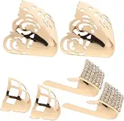 [Beavorty] 3 Pairs Pointed Heel Tip Guards Durable Metal Caps for High Heel Protection Kick Resistant Design Compatible with Various Styles Invisible Decorative Shield for Shoe Maintenance