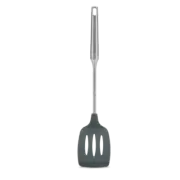 YBM Home Plastic Slotted Turner/Spatula with Stainless Steel Handle, 2415