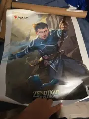 Mtg Zendikar Rising Jace Promotional Poster 18x24