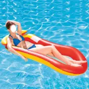 Floating Lounge Swimming Pool Chair Children Floating Bed for Net Bag Mat Lou...