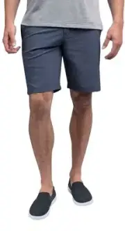 TravisMathew Men's Carlsbad 9'' Golf Shorts (Blue Nights/Vintage Indigo)