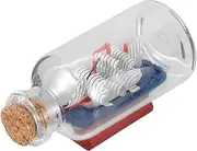 ORFOFE 3D Boat in a Bottle Kit for Adults Cruise Ship Fluid Drift Bottle Nautical Decor