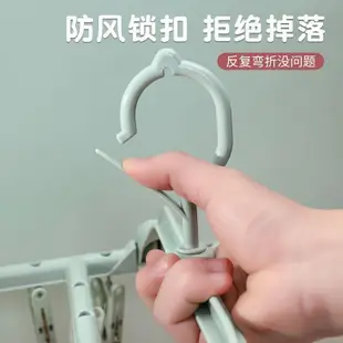 32 clip folding clothes hanger household airing clip multifu