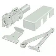 Deltana DC40-WHITE Adjustable Surface Mount Door Closer UL Listed White