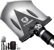TYGER AUTO TG SV8U3217 Shovel Military Heavy Duty Folding Compact Tool New