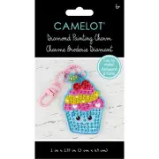 6 Pack Camelot Dots Diamond Art Kit 2"X2.75"-Cupcake Charm 5A002CQ2-1GG8F