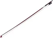 CORHAD Brazilwood Stick Octagonal Violin Bow Ebony Parts for 1/4 Size Violin Players
