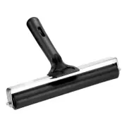 8" Rubber Roller Brayer Anti Skid Hard Roller Tools Tape Construction Black