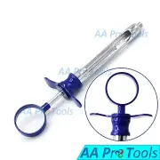 Aspirating Syringe-BLUE 1.8ml Dentist Surgical Instruments Stainless Steel
