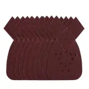 Draper Detail Sanding Sheets Hook and Loop 140mm 40 Grit SSD4 10 Pack 43848