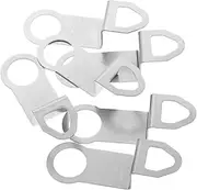 BESPORTBLE 6pcs Metal Clock Hanger Hooks for Quartz Clock Mechanism Wall Clocks Back Hanging Hooks Replacement Parts Ideal for Home and Office