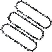 [Opuladuo] 6 Inch Pruning Chainsaw Chain for RYOBI P25013 / P25013BTL, 6" Replacement Chain for Homelite HOMCS10 Pruning Chainsaw (3 Pcs)