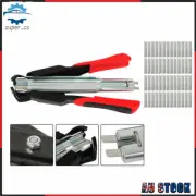 Hog Ring Pliers Tool 2500 C Clips Staples Cage Fencing Gun Fastener Nail Rings