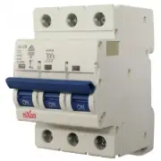 1AMP - 3 Pole 10ka MCB - Circuit Breaker