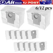 6/12PCS Dust Bag for Roborock S8+ S8 Pro Ultra,S7 MaxV Ultra,Q7+, Q7 Max+,Q5+