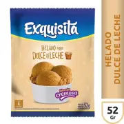Helado Dulce de Leche Exquisita 52Grm (Dulce de leche Ice Cream 52 Gr) x12 units