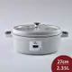 Staub 橢圓形鑄鐵鍋 27cm 2.35L 松露白 法國製