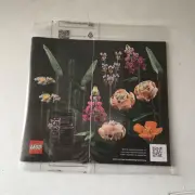 NEW Manual ONLY LEGO Botanicals 10280 Flower Bouquet in original plastic wrap